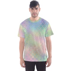 Pastel Mermaid Sparkles Men s Sports Mesh Tee