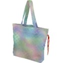 Pastel Mermaid Sparkles Drawstring Tote Bag View1