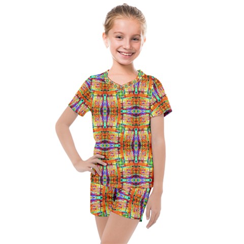 Ml 151 1 Kids  Mesh Tee And Shorts Set by ArtworkByPatrick