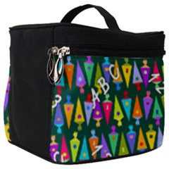 Pattern Back To School Schultuete Make Up Travel Bag (big)