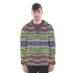 Ml 158 1 Men s Hooded Windbreaker by ArtworkByPatrick