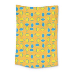 Lemons Ongoing Pattern Texture Small Tapestry