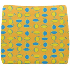 Lemons Ongoing Pattern Texture Seat Cushion