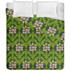 Pattern Nature Texture Heather Duvet Cover Double Side (california King Size)