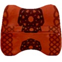 Elegant Decorative Celtic, Knot Velour Head Support Cushion View2