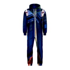 The Police Box Tardis Time Travel Device Used Doctor Who Hooded Jumpsuit (kids) by Sudhe