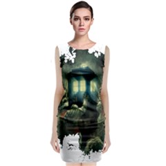 Time Machine Doctor Who Classic Sleeveless Midi Dress by Sudhe