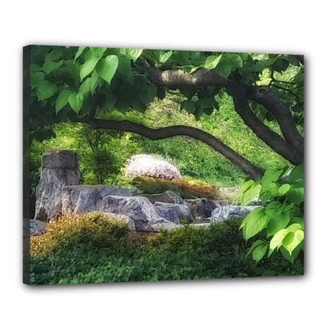 Chicago Garden Of The Phoenix Canvas 20  X 16  (stretched)