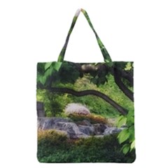 Chicago Garden Of The Phoenix Grocery Tote Bag by Riverwoman