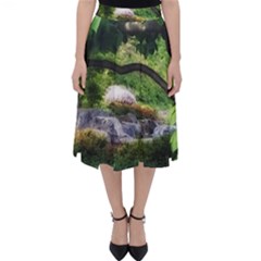 Chicago Garden Of The Phoenix Classic Midi Skirt by Riverwoman
