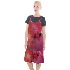 Decorative Clef With Piano And Guitar Camis Fishtail Dress by FantasyWorld7