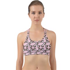 Bento Lunch Pink Back Web Sports Bra by snowwhitegirl