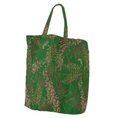 Fern Dark Green Giant Grocery Tote