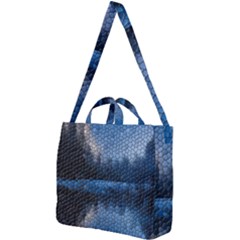 Mountain Glass Square Shoulder Tote Bag by snowwhitegirl