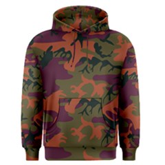 Camouflage Orange Men s Pullover Hoodie