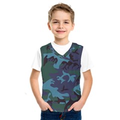 Camouflage Blue Kids  Sportswear by snowwhitegirl