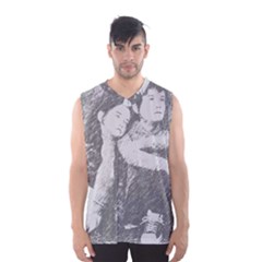 Kids Men s Basketball Tank Top by snowwhitegirl