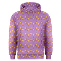 Cotton Candy Pattern Violet Men s Overhead Hoodie by snowwhitegirl