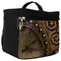 Steampunk Clock Make Up Travel Bag (big) by snowwhitegirl