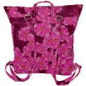 Cherry Blossoms Floral Design Buckle Up Backpack View3