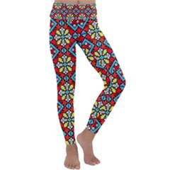 Ml 162 Kids  Lightweight Velour Classic Yoga Leggings by ArtworkByPatrick