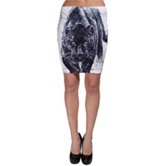 Panther Bodycon Skirt