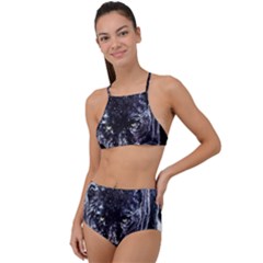 Panther High Waist Tankini Set by kot737