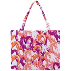 Flamingos Mini Tote Bag by StarvingArtisan