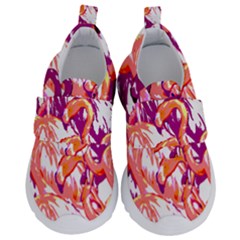 Flamingos Kids  Velcro No Lace Shoes