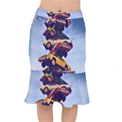 Pretty Colors Cars Mermaid Skirt by StarvingArtisan