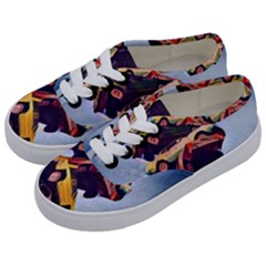 Pretty Colors Cars Kids  Classic Low Top Sneakers by StarvingArtisan