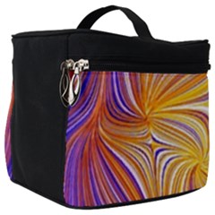 Electric Field Art Lii Make Up Travel Bag (big) by okhismakingart