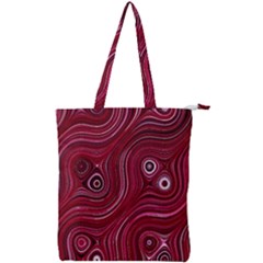 Electric Field Art Xxxviii Double Zip Up Tote Bag by okhismakingart