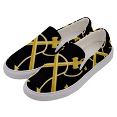 Colombian Navy Sleeve Insignia Men s Canvas Slip Ons by abbeyz71