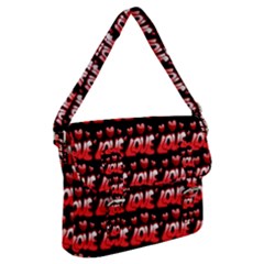 Love 2 Buckle Messenger Bag by ArtworkByPatrick