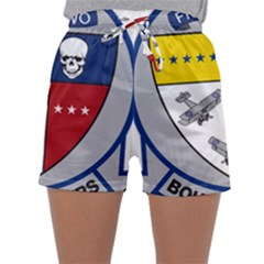 United States Navy Strike Fighter Squadron 2 Insignia Sleepwear Shorts by abbeyz71