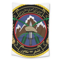 Iranian Army 23rd Takavar Division Insignia Large Tapestry by abbeyz71