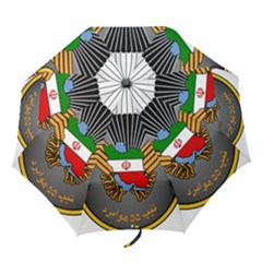 Insignia Of Iranian Army 55th Airborne Brigade Folding Umbrellas by abbeyz71