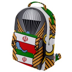 Insignia Of Iranian Army 55th Airborne Brigade Flap Pocket Backpack (small) by abbeyz71