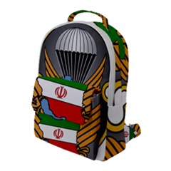 Insignia Of Iranian Army 55th Airborne Brigade Flap Pocket Backpack (large) by abbeyz71