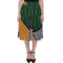 Iranian Army 65th Airborne Special Forces Brigade Insignia Classic Midi Skirt by abbeyz71