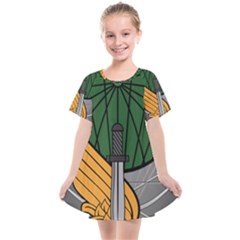 Iranian Army 65th Airborne Special Forces Brigade Insignia Kids  Smock Dress