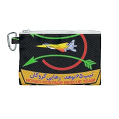Nohed Hostage Rescue Team Badges Canvas Cosmetic Bag (medium) by abbeyz71