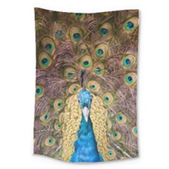 Peacock Feather Peacock Feather Large Tapestry by Pakrebo