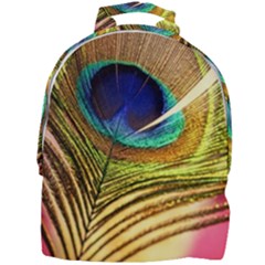 Peacock Feather Colorful Peacock Mini Full Print Backpack