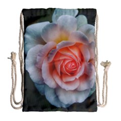 Favorite Rose  Drawstring Bag (large)