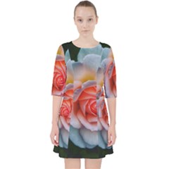 Favorite Rose  Pocket Dress by okhismakingart