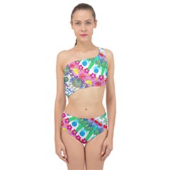 Plant Abstract Spliced Up Two Piece Swimsuit by okhismakingart