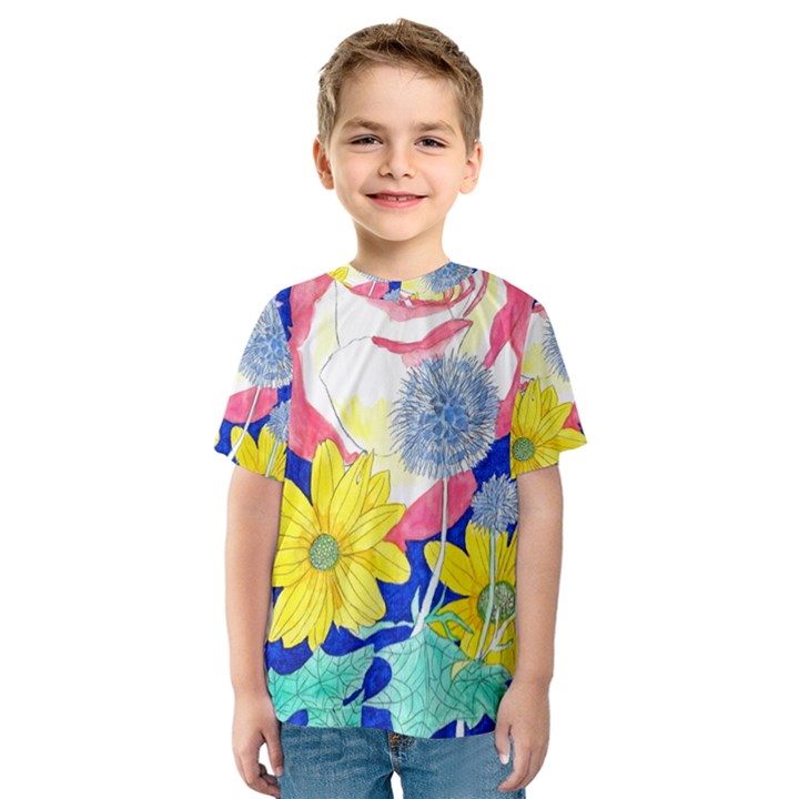 London Flora  Kids  Sport Mesh Tee