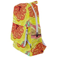 Reid Hall Rose Watercolor Travelers  Backpack by okhismakingart